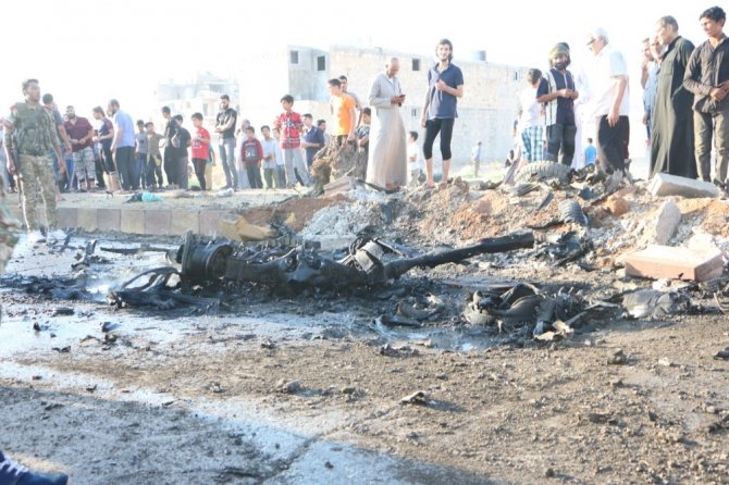 El-Bab’da patlama: 4 yaralı