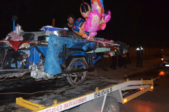 Osmaniye’de trafik kazası:1 yaralı