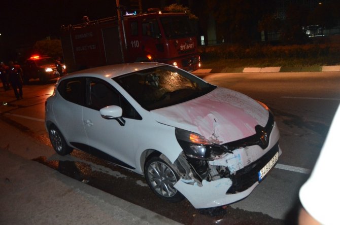 Osmaniye’de trafik kazası:1 yaralı