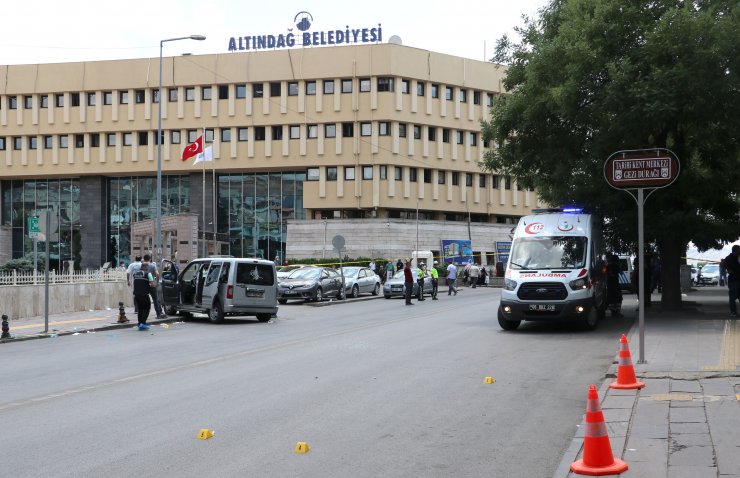 Ankara'da davulcuların silahlı kavgası kamerada