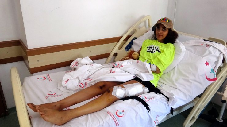 Taksici ile kavgada bacağı lastik altında kalan Pınar: Modellik görüşmesine gelmiştim
