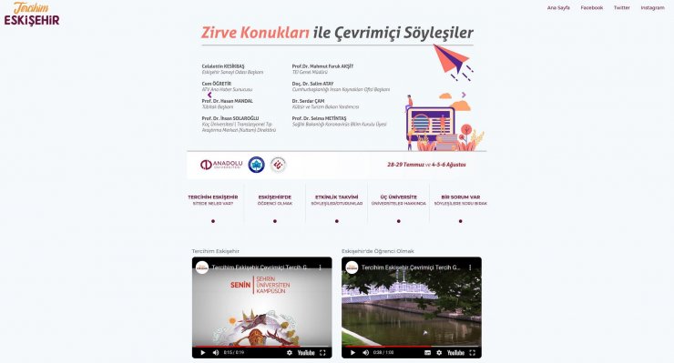 Üç üniversiteli şehirde ‘Tercihim Eskişehir’ platformu kuruldu