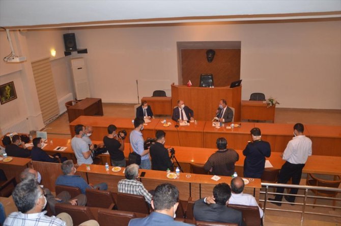 Konya Valisi Özkan, Ereğli'de tanışma ve değerlendirme toplantısına katıldı