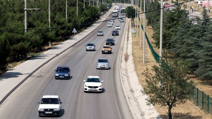 Burdur- Ankara yolunda bayram trafiği