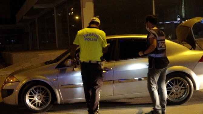 160 promil alkollü sürücü huzur uygulamasına takıldı