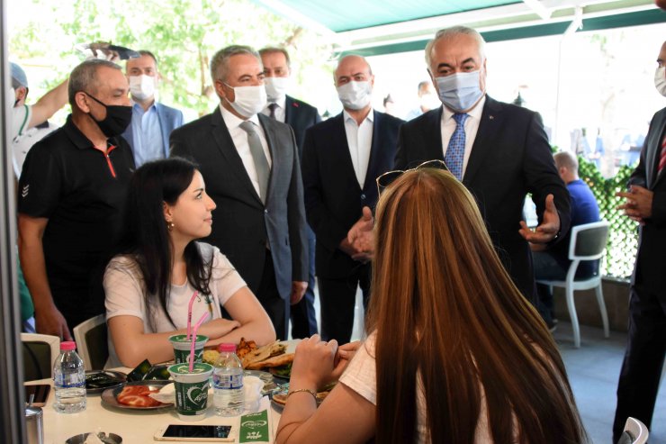 Bakan Yardımcısı Ersoy Konya'da denetlemelere katıldı: Asılsız paylaşımlara inanmayın