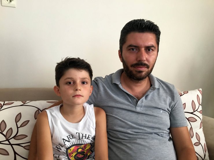 Minik İhsan Arda, torpil patlamasıyla görme yetisini kaybetti