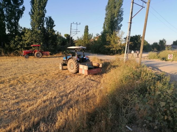 Amasya traktör kazası: 2 yaralı