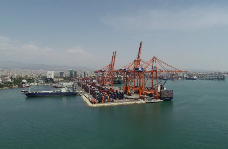 Fuat Oktay'ın açıklamasının ardından gözler Mersin Uluslararası Limanı'na çevrildi