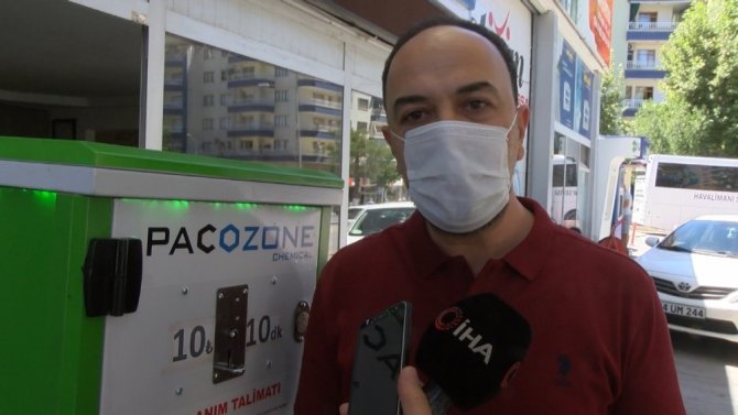 Koronaya karşı ‘Ozon Gazı’ ile dezenfekte yapılıyor