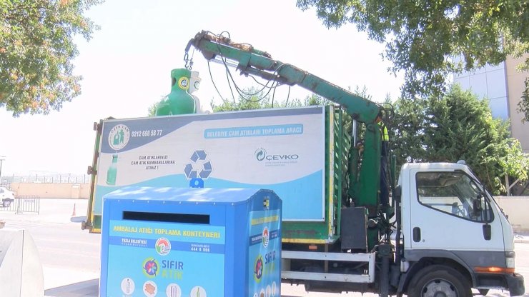 Tuzla'da atıklar geri dönüşümle ekonomiye kazandırılıyor;yılda 11 bin ton ambalaj atık toplanıyor