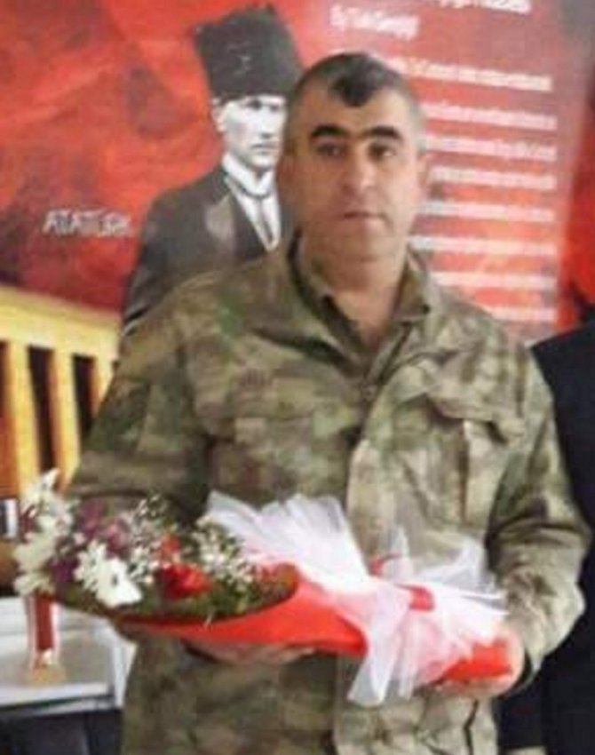 Karakol komutanı başçavuş Kaya, tedavi gördüğü hastanede hayatını kaybetti