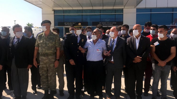 Şehit polis memuru Gül'ün cenazesi, Kahramanmaraş'a getirildi