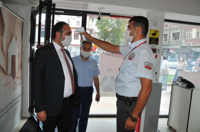 Akşehir'de KOVİD-19 tedbirleri denetimi yapıldı