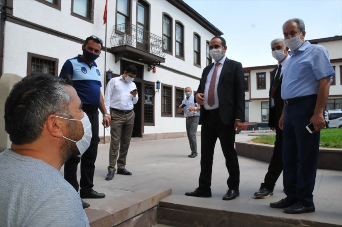Akşehir'de KOVİD-19 tedbirleri denetimi yapıldı