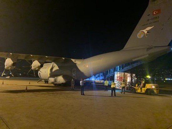 MSB: “Ankara’dan havalanan TSK’ya ait uçağımız, Lübnan’ın başkenti Beyrut’a ulaştı”