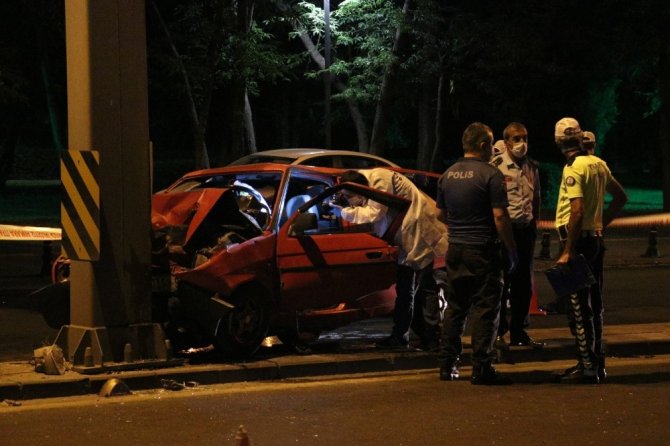 Ankara’da feci kaza: 1 ölü