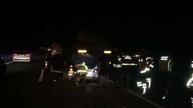 Kayseri’de feci kaza: 2 ölü, 1 yaralı