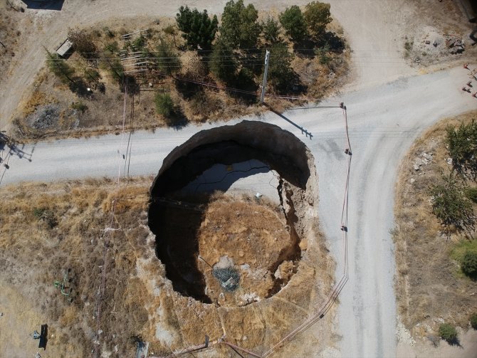 Konya'da obruk oluşabilecek bölgeler uydu görüntüleriyle tespit edilecek