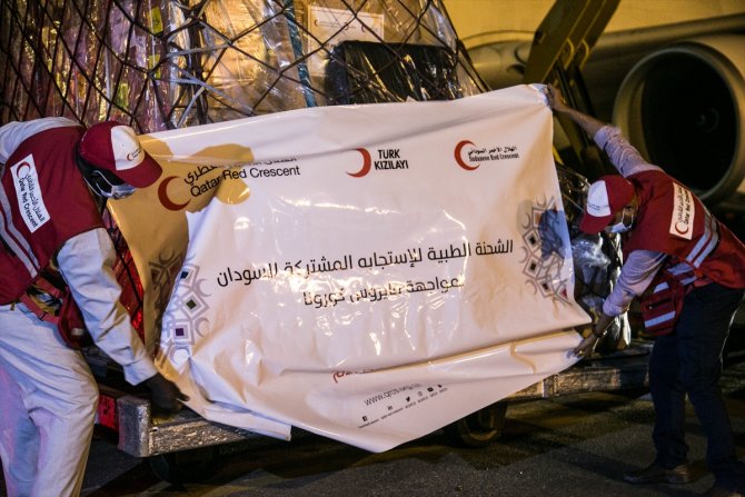 Türkiye ve Katar'dan Sudan'ın Kovid-19'la mücadelesine destek