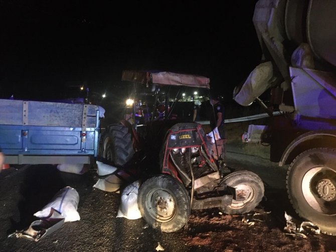 Çaldığı traktörle kaza yapan kişi öldü