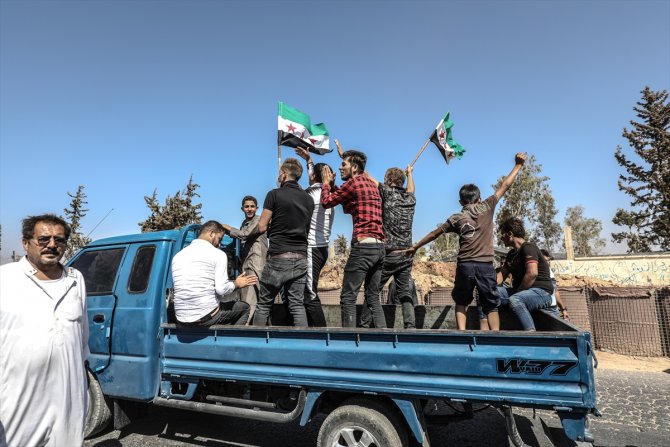 İdlib'de TSK'ye destek gösterileri düzenlendi