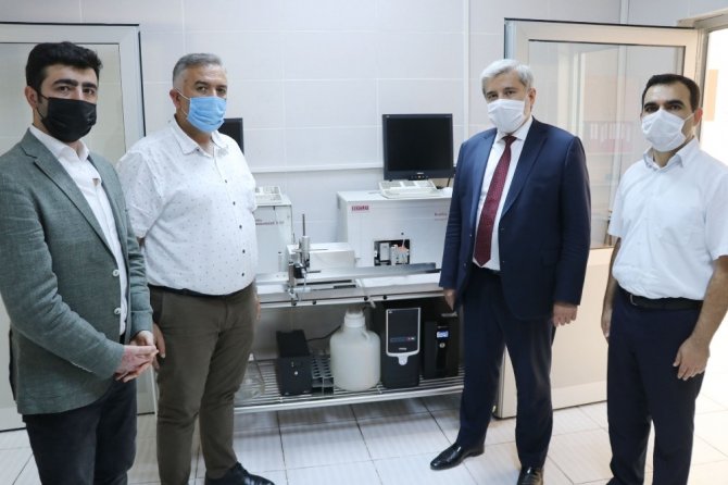 Aksaray’daki süt analiz laboratuvarı İç Anadolu’ya hizmet veriyor