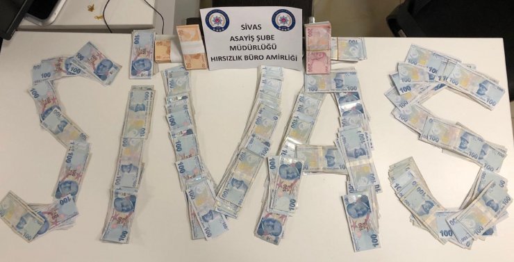 Malatya'da otomobilden para çalan şüpheliler Sivas'ta yakalandı