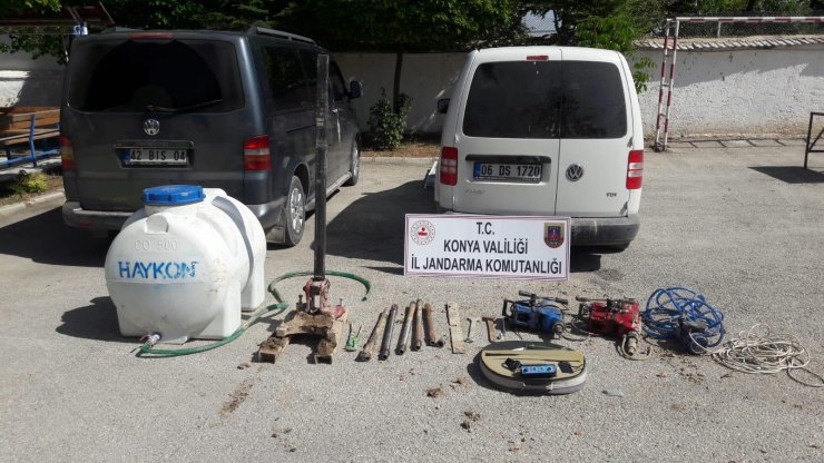 Konya'da flaş olay! Kaçak define kazısında elektriğe kapılarak öldü