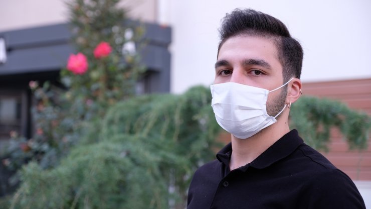 Konya'da koronavirüsü yenen üniversiteli: Nefes alamamak çok kötüydü