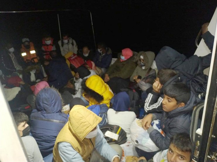 Marmaris, Bodrum ve Datça açıklarında 232 kaçak göçmen kurtarıldı
