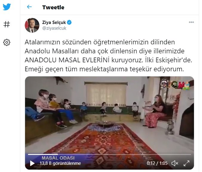 Anadolu Masal Evleri'nin ilki Eskişehir'de