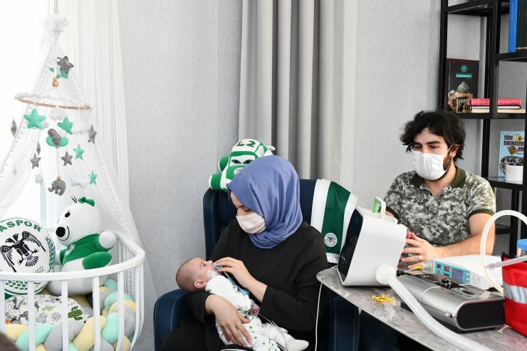 İttifak Holding Konyaspor, SMA hastası Ali bebeğe sahip çıktı