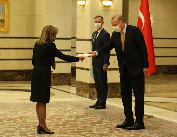 Erdoğan, Panama Büyükelçisini kabul etti