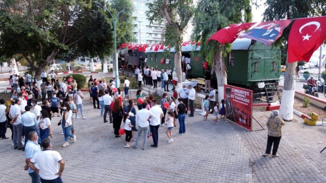 ‘Atatürk Treni’ müzeye dönüştürülerek halka açıldı