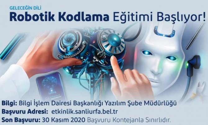 Şanlıurfa’da çocuklara robotik kodlama eğitimi