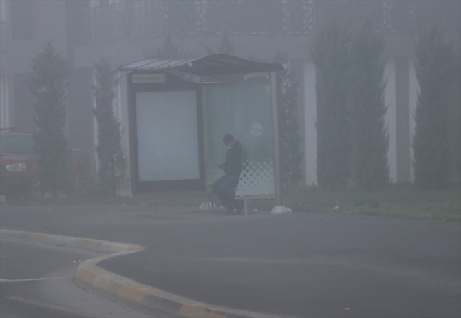 Yoğun sis ulaşımı olumsuz etkiliyor