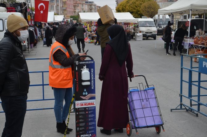 Konya'da "Kovid-19" denetimleri sürüyor