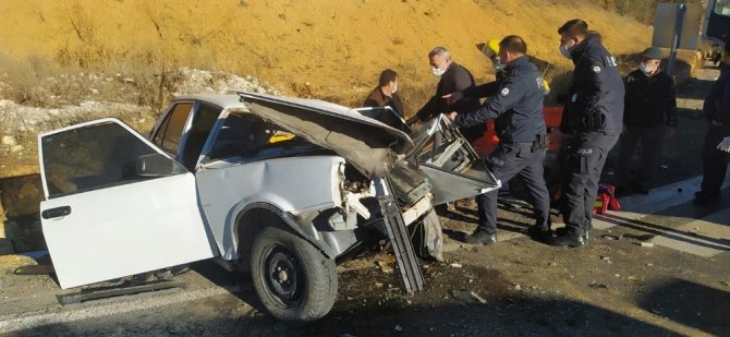 Kafa kafaya çarpıştılar