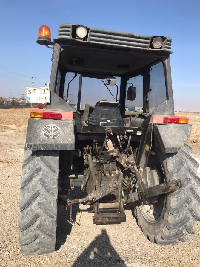 Tekirdağ’dan çalınan traktör Konya’da bulundu