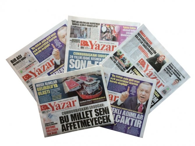 Yazar Gazetesi artık ulusal basında