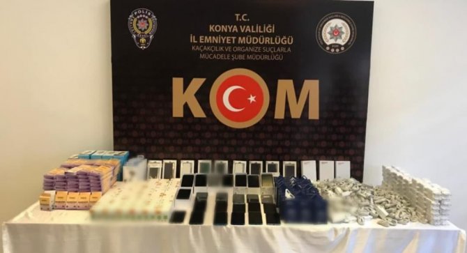 Konya'da 2 tondan fazla sahte deterjan ele geçirildi!