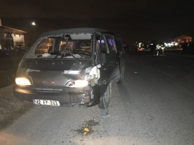 Konya'da yürek burkan kaza...Aldığı portakalları evine götüremeden kazada öldü