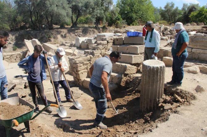 Stratonikeia Antik Kenti ve Lagina kutsal alanı GEKA ile hayat buluyor