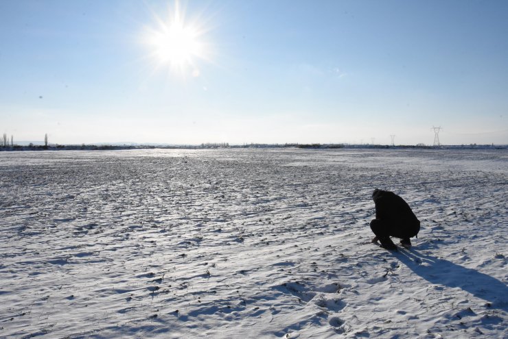 Kar yağışı kuraklık endişesi taşıyan çiftçiye ‘cansuyu’ oldu