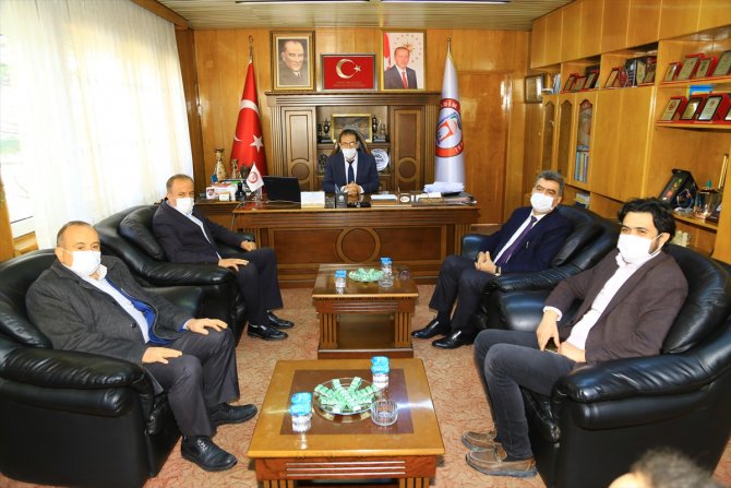 AK Parti Konya Milletvekili Orhan Erdem, Hadim'i ziyaret etti