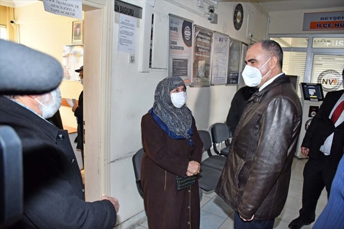Konya Valisi Özkan, Beyşehir'i ziyaret etti