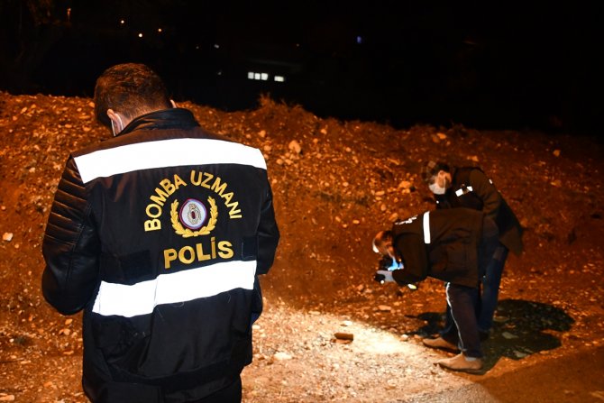 Kahramanmaraş'ta patlamamış top mermisi bulundu