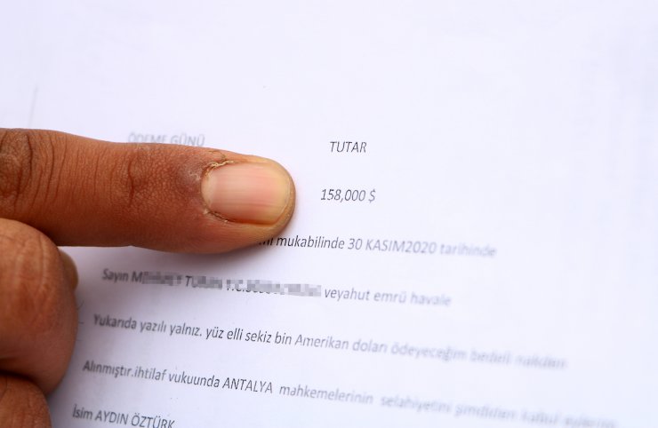 İş vaadiyle imzaladığı formla 158 bin dolar borçlandırıldı