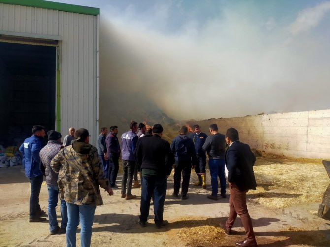 Konya'da besihanede yangın